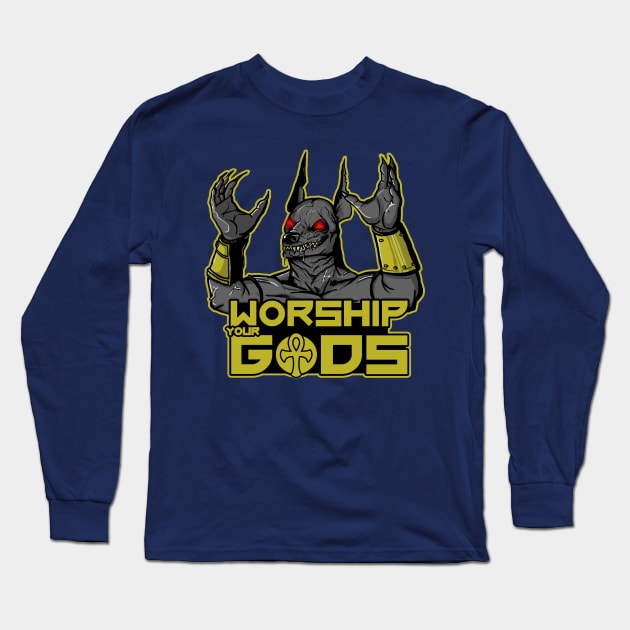 Worship your Gods Long Sleeve T-Shirt by ImhotepDesigns